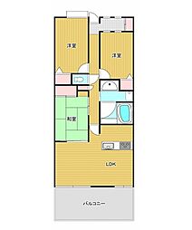 セラン 3LDKの間取図画像