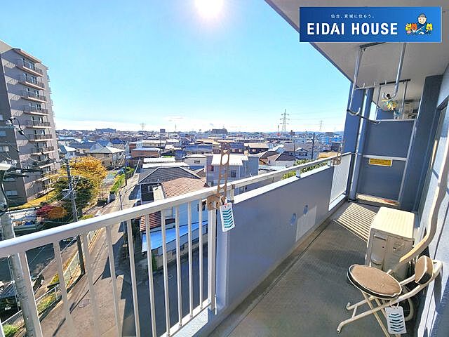 バルコニー セザール南仙台 5階/-