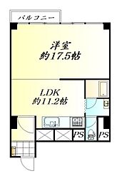 ネオプラザ北仙台 3DKの間取図画像