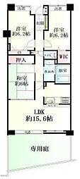ネオグランデ広瀬川 3LDKの間取図画像