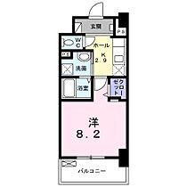 メルベージュ岸  ｜ 大阪府泉佐野市上町２丁目（賃貸マンション1K・9階・30.81㎡） その2