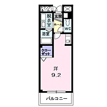 ファウンダー　オブ　ティー 304 ｜ 滋賀県米原市下多良３丁目99番地（賃貸マンション1K・3階・25.33㎡） その2