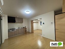 JR北陸本線 田村駅 徒歩21分の賃貸アパート 3階1LDKのリビング/ダイニング