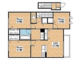 ラ・ルーチェA 3LDKの間取図画像