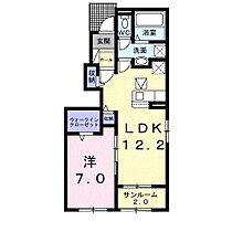 メリッジャーレ 101 ｜ 茨城県常陸太田市宮本町（賃貸アパート1LDK・1階・50.08㎡） その2