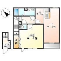 クレアトゥール 202 ｜ 茨城県日立市千石町４丁目（賃貸アパート1LDK・2階・51.24㎡） その2