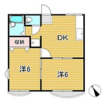 コーポ610 2-201 ｜ 茨城県日立市久慈町６丁目（賃貸アパート2DK・2階・40.57㎡） その2