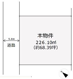 横浜市戸塚区南舞岡1丁目 土地の土地画像