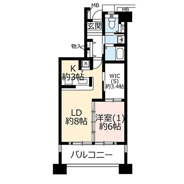 URコンフォール草加 0002-0607｜埼玉県草加市中央2丁目(賃貸マンション1LDK・6階・52.32㎡)の写真 その2