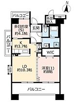 URコンフォール霞ヶ丘 0026-0206 ｜ 埼玉県ふじみ野市霞ケ丘3丁目（賃貸マンション1LDK・2階・64.42㎡） その2