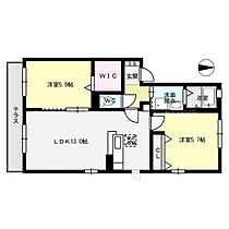 ドルチェヤヒロ A棟  ｜ 福岡県春日市上白水１丁目23（賃貸アパート2LDK・1階・53.28㎡） その2