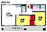 間取り：間取り　都市ガスで経済的ですね