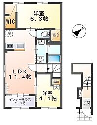 フローラリア原 2階