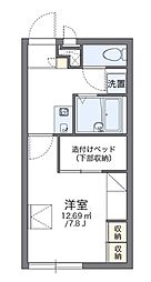 レオパレスアローマ 2階