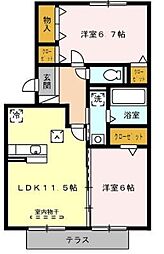 カーサルーチェ 1階/101