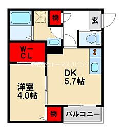 ヴェネツィア小郡 2階