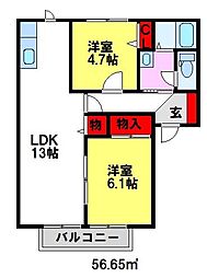 ファミール蔵上 1階/A102