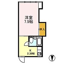 サンハイツ 110 ｜ 石川県野々市市住吉町（賃貸アパート1K・1階・24.22㎡） その2