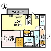 プラニダーナ 205 ｜ 石川県金沢市長土塀１丁目（賃貸アパート1LDK・2階・40.29㎡） その2