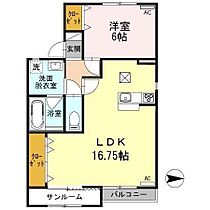 メゾン・オリビエ 102 ｜ 石川県野々市市矢作１丁目（賃貸アパート1LDK・1階・54.98㎡） その2