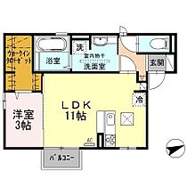 フローレンス・T 101 ｜ 石川県金沢市額谷２丁目（賃貸アパート1LDK・1階・40.51㎡） その2