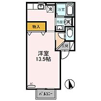 スワンレイク　Ｂ 207 ｜ 石川県金沢市松村１丁目（賃貸アパート1R・2階・32.92㎡） その2