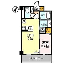 グランアネシス金澤 205 ｜ 石川県金沢市西念４丁目（賃貸マンション1LDK・2階・31.63㎡） その2