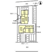 GRACIA　I 203 ｜ 石川県金沢市玉鉾３丁目（賃貸アパート1LDK・2階・41.95㎡） その3