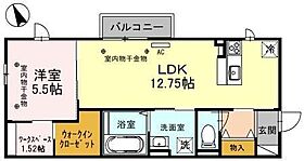 ヴィラレスト 205 ｜ 石川県金沢市長田２丁目（賃貸アパート1LDK・2階・48.20㎡） その2