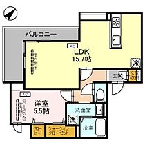 オプティモ（Oputimo） 205 ｜ 石川県金沢市西念１丁目（賃貸アパート1LDK・2階・50.23㎡） その2