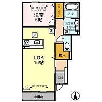 峰 102 ｜ 石川県野々市市住吉町（賃貸アパート1LDK・1階・55.52㎡） その2