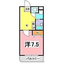 兵庫県明石市松の内１丁目（賃貸マンション1K・3階・23.00㎡） その2