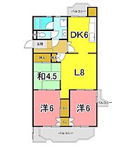 明石大窪住宅  ｜ 兵庫県明石市大久保町大窪（賃貸マンション3LDK・3階・71.82㎡） その2