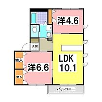 兵庫県神戸市西区小山１丁目（賃貸アパート2LDK・2階・50.04㎡） その2