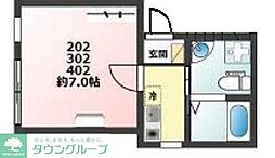間取図画像 1K
