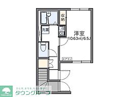 レオネクストＳｅｎｓｕｉIV 1階1Kの間取り