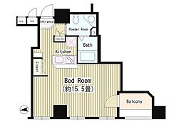 Ｋ’ｓ麹町 8階ワンルームの間取り