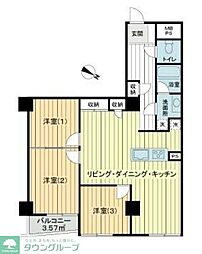 間取図画像 3LDK