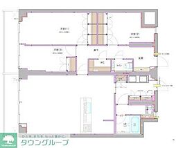 秀和青南レジデンス 1LDKの間取図画像