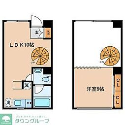 passaggio 1LDKの間取図画像