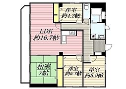 シティボックス5 4LDKの間取図画像