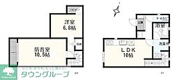 NSQUARRE 2LDKの間取図画像