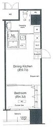 グランハイツ高田馬場 1LDKの間取図画像