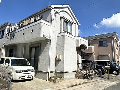 外観：加木屋南小学校まで徒歩約8分♪南向き陽当たり良好なお家です！（現地写真　令和5年9月撮影）