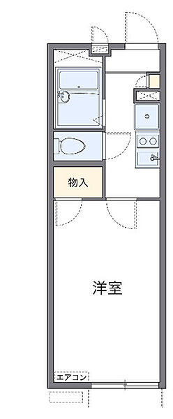 レオパレスプリムローズ ｜大阪府河内長野市向野町(賃貸アパート1K・1階・22.35㎡)の写真 その6