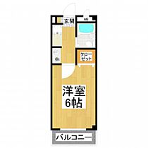 ラ・シャンブル福田1号館  ｜ 大阪府堺市中区福田（賃貸マンション1K・2階・26.00㎡） その2