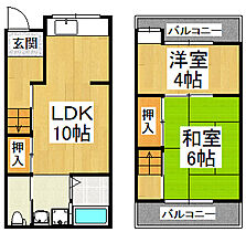 堺市東区日置荘西町4丁5-20  ｜ 大阪府堺市東区日置荘西町4丁（賃貸テラスハウス2LDK・1階・51.01㎡） その2