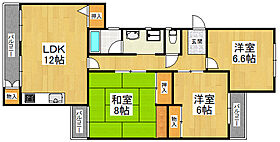 新檜尾台第3次住宅25号棟  ｜ 大阪府堺市南区新檜尾台4丁（賃貸マンション3LDK・4階・76.91㎡） その2