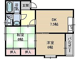 上穂ロイヤルハイツ 1階/-