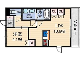 エトワール新在家  ｜ 大阪府摂津市新在家２丁目（賃貸マンション1LDK・4階・36.00㎡） その2